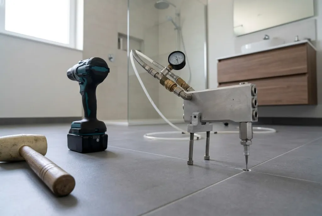 Kitbedrijf Woerden – holle tegels injecteren